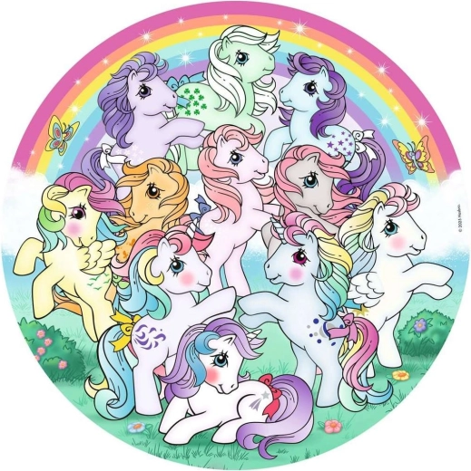 Στρογγυλό παζλ Ravensburger My Little Pony 500 κομμάτια