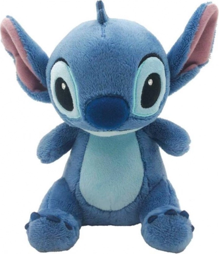 Λούτρινος Stitch καθιστός 18 cm