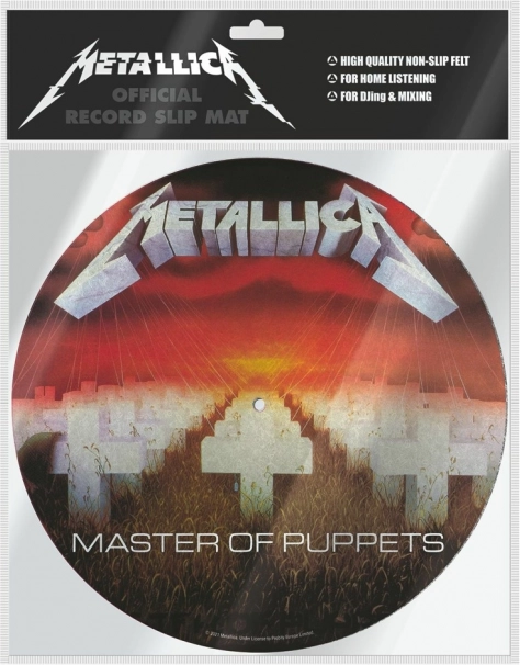 Αντιολισθητικό χαλάκι για πικάπ με θέμα Metallica - Master of Puppets