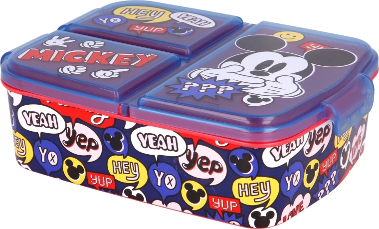 Σνακ μπόξ πολλαπλών θαλάμων Mickey Mouse