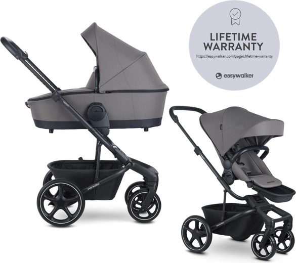 EASYWALKER συνδυαστικό καρότσι Harvey⁵ 2σε1 LITE RWS – Pebble Grey