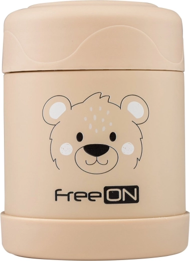 FreeON ανοξείδωτο θερμός φαγητού 350 ml – Μπεζ