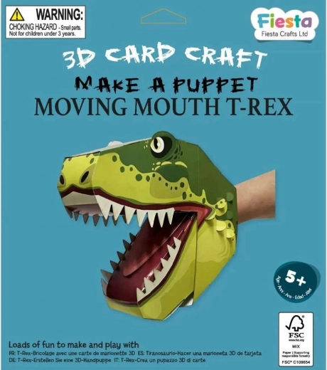 Fiesta Crafts Δημιουργικό σετ - Κούκλα T. Rex