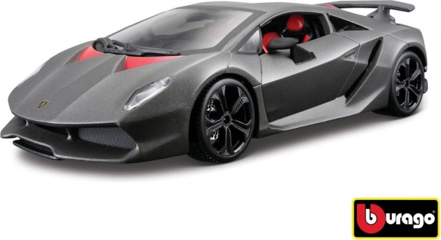 Μεταλλικό μοντέλο αυτοκινήτου 1:24 Bburago Lamborghini Reventón, μεταλλικό γκρι