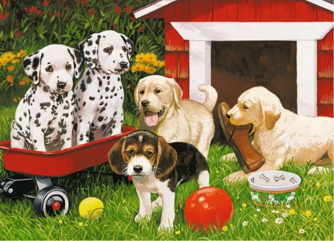 Παζλ Ravensburger Πάρτι κουταβιών 60 κομμάτια