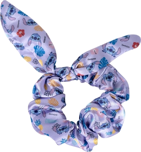 Λαστιχάκι scrunchie με διακοσμητικό δέσιμο