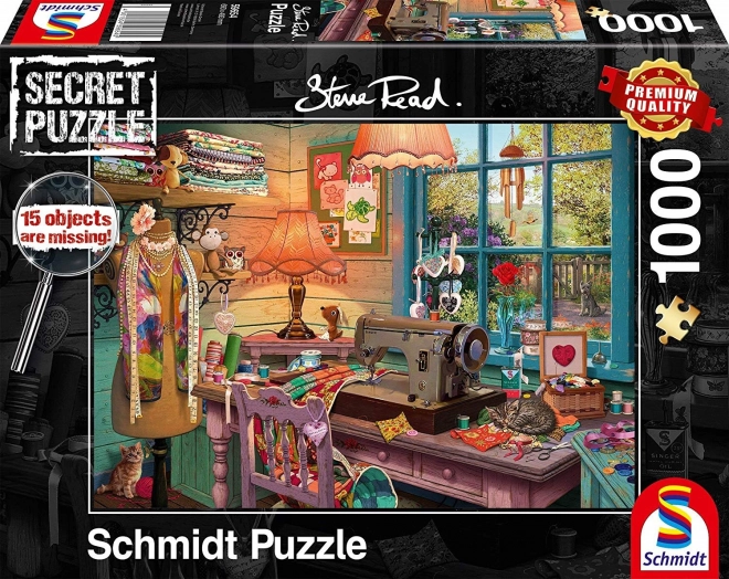 Παζλ Schmidt Secret – ραφείο, 1000 κομμάτια