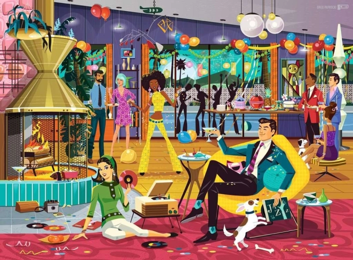 Ravensburger Παζλ Jazzy! Ώρα για πάρτι 500 κομμάτια
