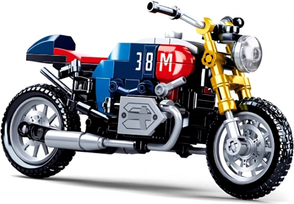 Sluban Model Bricks μοτοσικλέτα café racer – κατασκευαστικό σετ 197 τεμαχίων