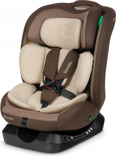Παιδικό κάθισμα αυτοκινήτου Lionelo Aart i-Size 40–150 cm μπεζ-καφέ