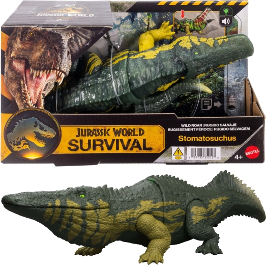 Διαδραστικός δεινόσαυρος Jurassic World Stomatosuchus με ήχο και φως