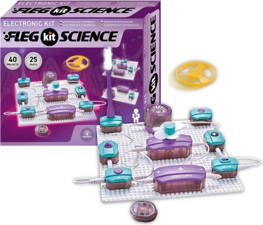 Ηλεκτρονικό σετ κατασκευών Fleg Science