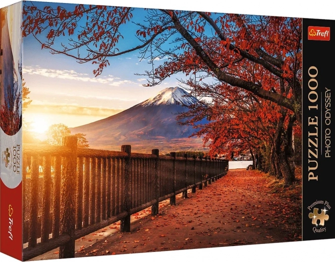 Παζλ Trefl Premium Plus Photo Odyssey: Όρος Φούτζι, Ιαπωνία – 1000 κομμάτια