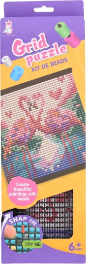 Μωσαϊκό με χάντρες Φλαμίνγκο 31 × 32,5 cm