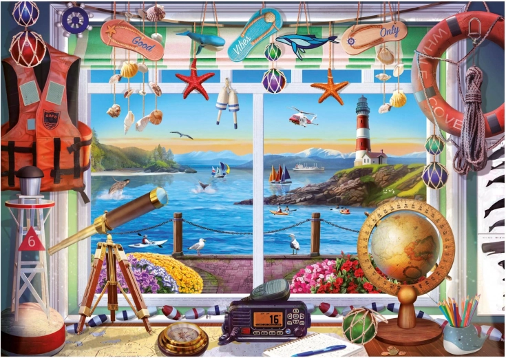 Puzzle Educa Ζωή στο λιμάνι 1000 κομμάτια
