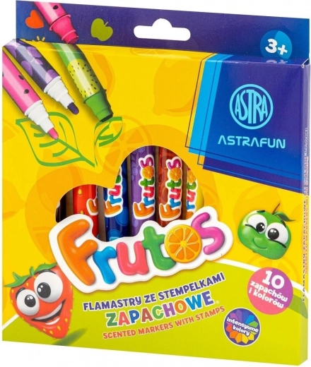 ASTRA αρωματικοί μαρκαδόροι Frutos, 10 τεμ.