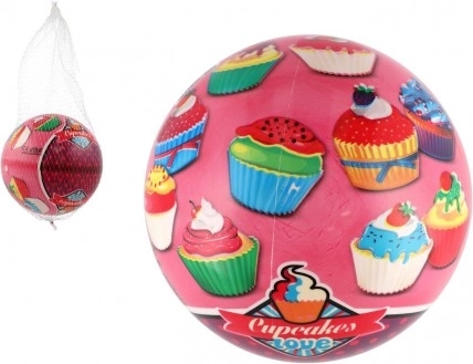 Φουσκωτή μπάλα Cupcakes 23 cm σε δίχτυ