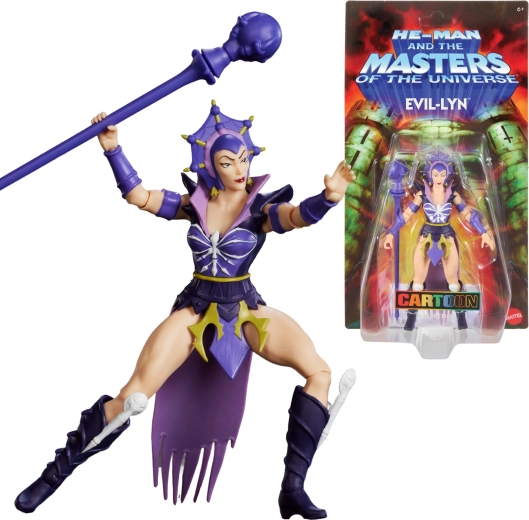 Masters of the Universe Origins φιγούρα EVIL-LYN με ραβδί