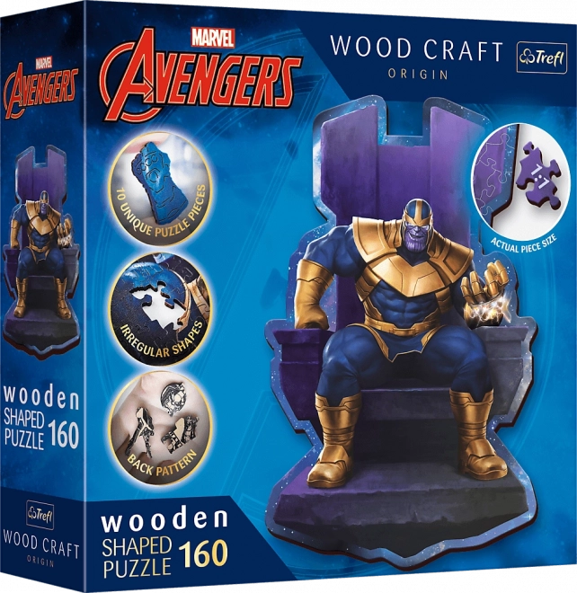 Ξύλινο παζλ MARVEL ήρωες – 160 κομμάτια