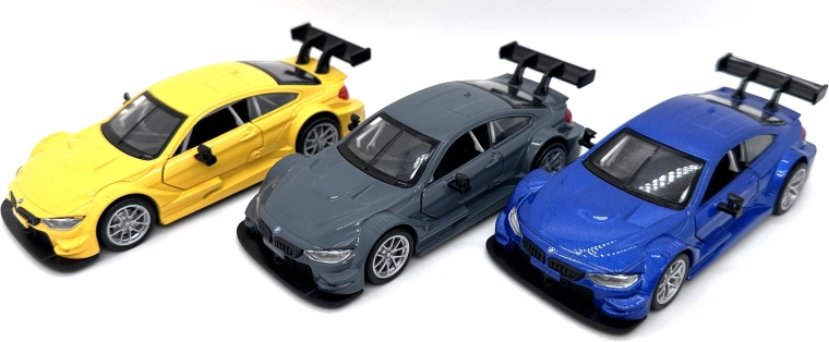 Μεταλλικό μοντέλο BMW M4 DTM με φώτα και ήχους (3 παραλλαγές)