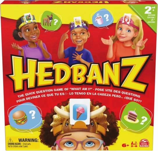 Επιτραπέζιο παιχνίδι Hedbanz - μάντεμα χαρακτήρων και αντικειμένων