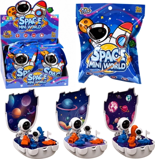 Space Mini World μίνι διαστημική βάση με φιγούρα αστροναύτη