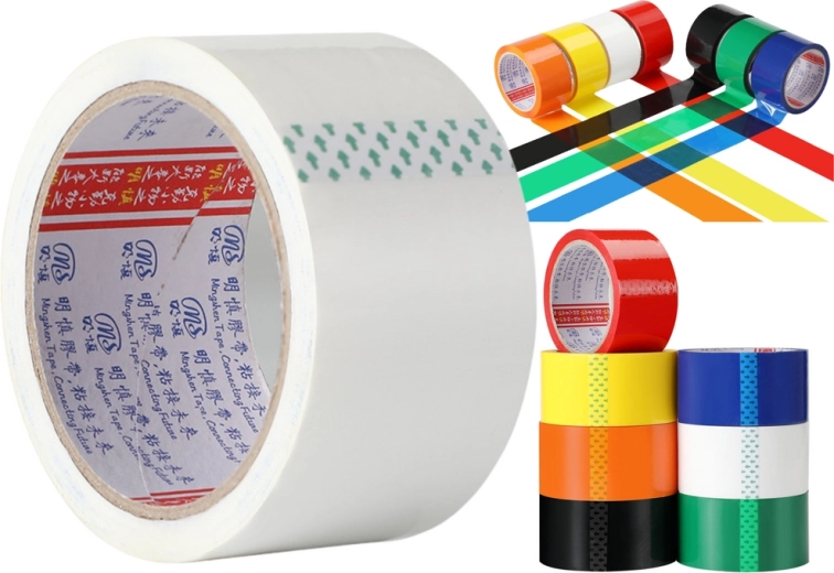 Λευκή ακρυλική ταινία συσκευασίας 48 mm × 50 yd