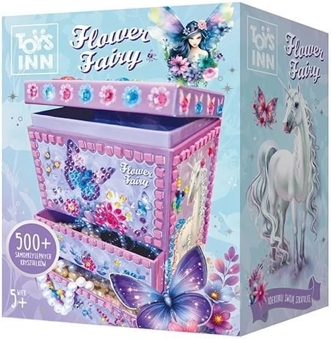 Δημιουργικό μωσαϊκό κουτί κοσμημάτων FLOWER FAIRY Iris – TOYS INN