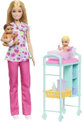 Barbie σετ παιχνιδιού επάγγελμα – παιδίατρος