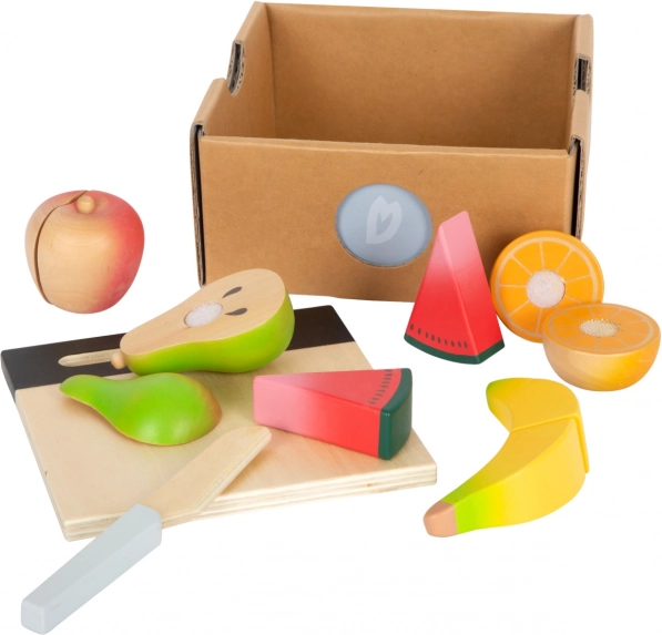 Ξύλινο σετ κοπής φρούτων Small foot Fresh