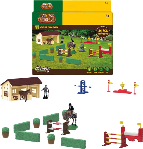 Farm Service ιππικό αθλητικό σετ Parkur 26 τεμ.