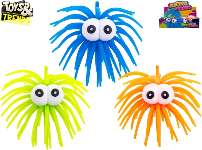 Ελαστική αντιστρές μπαλίτσα με μεγάλα μάτια Toys & Trends 4 cm