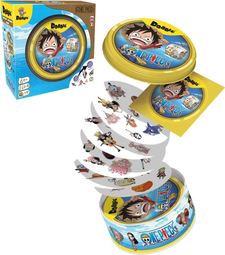 Asmodee Dobble One Piece – παιχνίδι παρατηρητικότητας σε μεταλλικό κουτί
