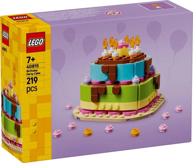 LEGO Iconic τούρτα για πάρτι γενεθλίων