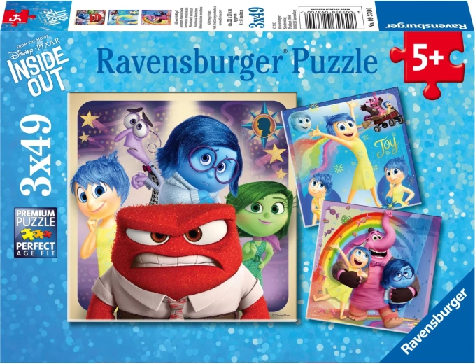 Παζλ Ravensburger Τα Μυαλά που Κουβαλάς 2: Συναισθήματα 3×49 κομμάτια
