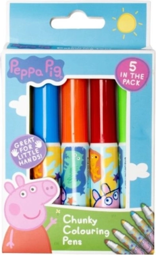 Alltoys μαρκαδόροι Peppa Pig 5 τεμ.
