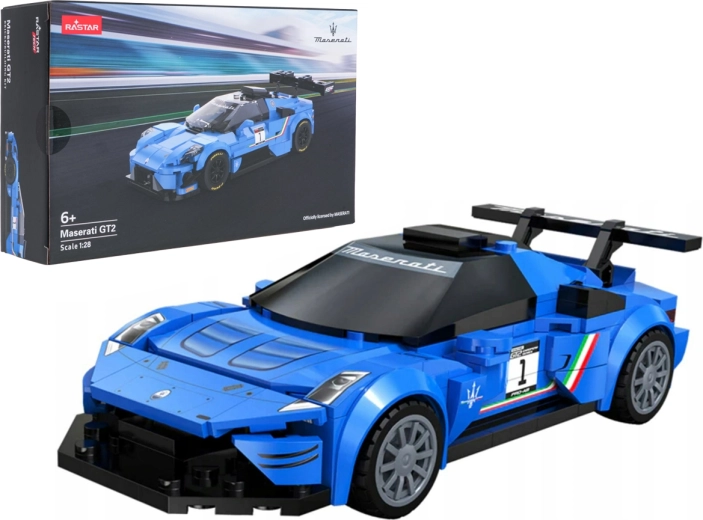 Σετ κατασκευής αγωνιστικού αυτοκινήτου Maserati MC20 GT2 μπλε RASTAR