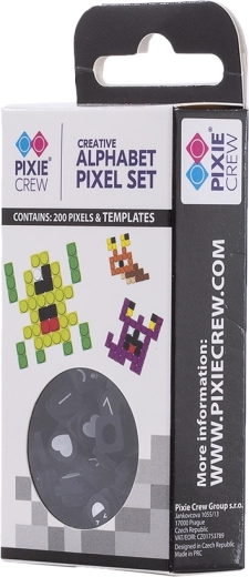 Pixie Crew θεματικό σετ μικρών pixel με γράμματα και σύμβολα
