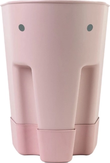Shnuggle Ellie καλάθι αποθήκευσης παιχνιδιών μπάνιου blush pink