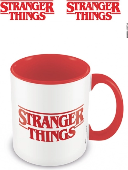 Κεραμική κούπα Stranger Things – λογότυπο, κόκκινη