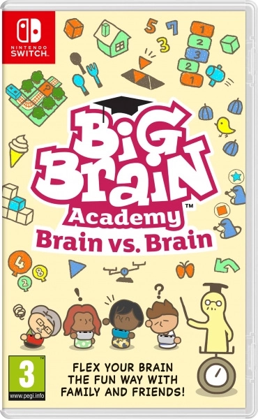 Nintendo Switch Big Brain Academy: Brain vs. Brain (κατεστραμμένη συσκευασία)