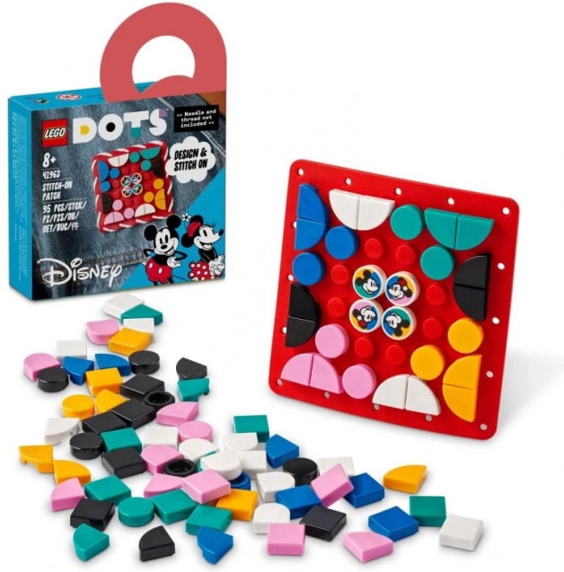 LEGO® DOTS 41963 Μπάλωμα Mickey Mouse & Minnie Mouse