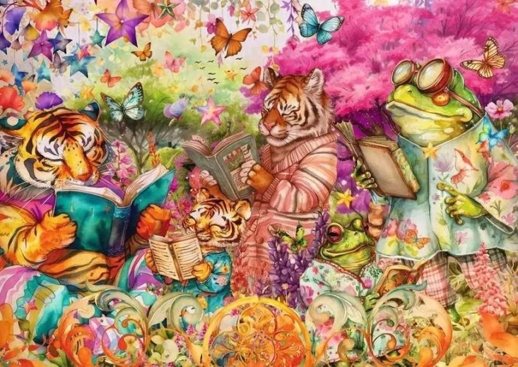 Παζλ Ravensburger Λέσχη Βιβλίου 1000 κομμάτια