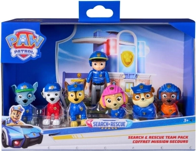 Σετ Paw Patrol με 7 φιγούρες για Έρευνα και Διάσωση