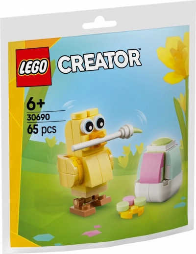 LEGO Creator ζωγραφική πασχαλινών αυγών με κοτοπουλάκι