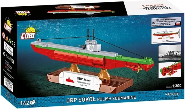 Cobi Β΄ ΠΠ ORP Sokół πολωνικό υποβρύχιο 1:300