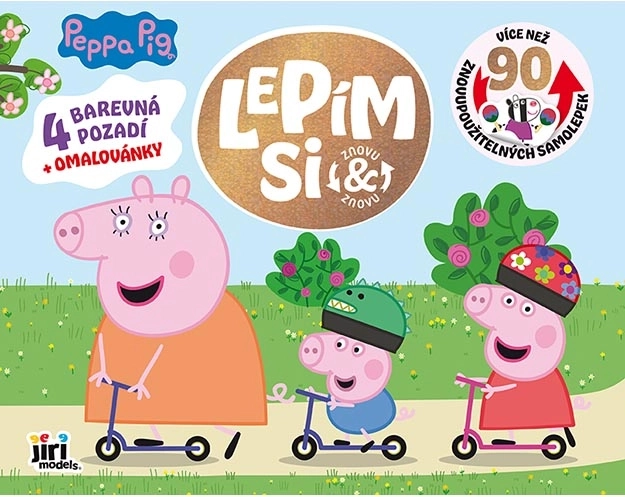 Κολλάω ξανά και ξανά Peppa Pig