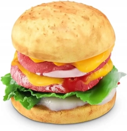 Ρεαλιστικό burger από slime