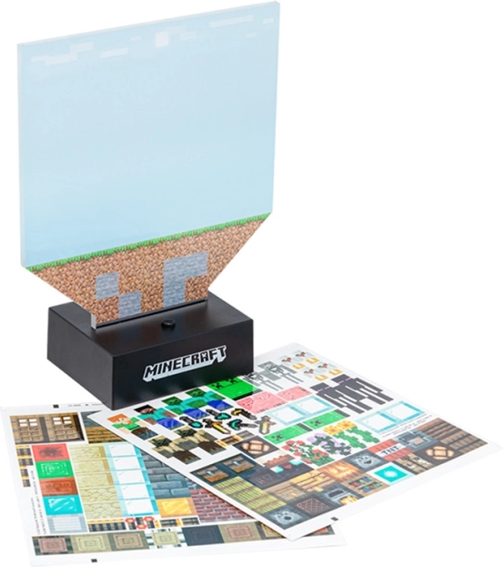 Επιτραπέζιο φωτιστικό MINECRAFT Build a Level
