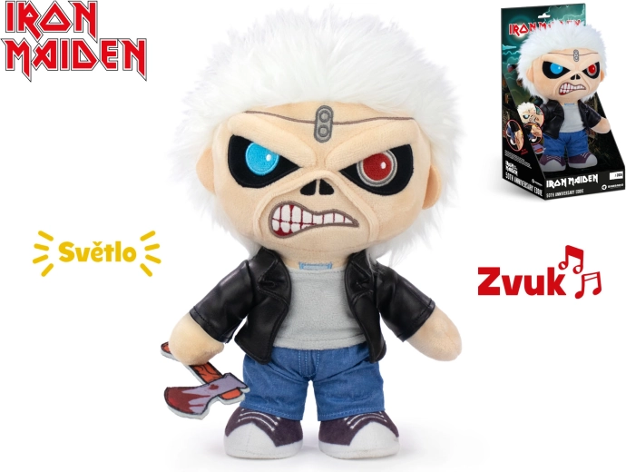 Λούτρινο παιχνίδι Eddie για την 50ή επέτειο των IRON MAIDEN
